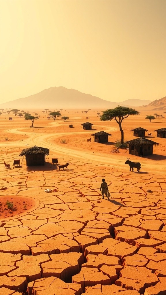 The Struggle of a Wretched African Boy