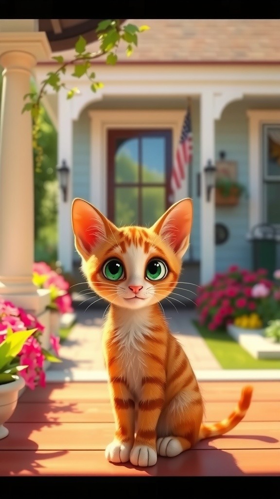 The Stray Cat and the Old Lady