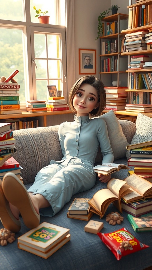 A Lazy Lady's Downfall