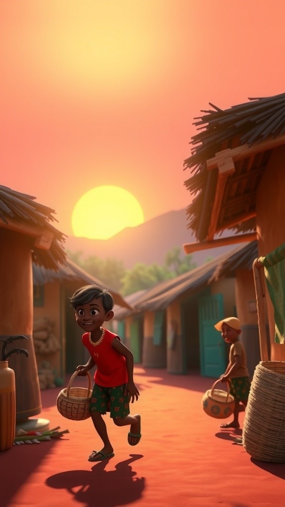 Portrait of an African Boy