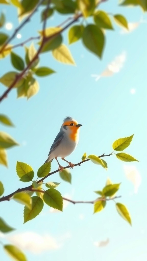 ننھے پرندے کی ہمت اور اُڑان