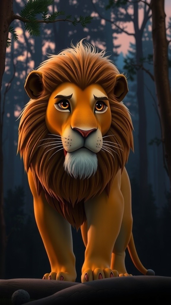 Singa Takut Gelap: Raja Hutan Butuh Lampu Tidur!