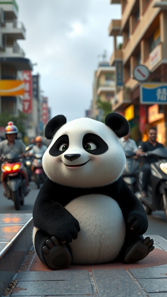 अमीर पांडा की कहानी: गरीबों की मदद करता है