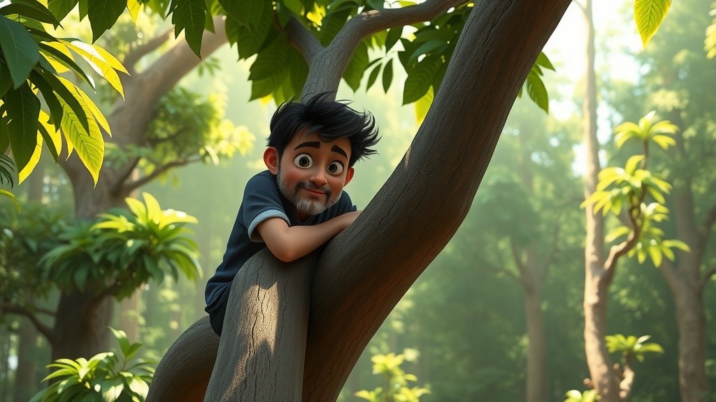 बंदर की शरारत और साधु की सिख