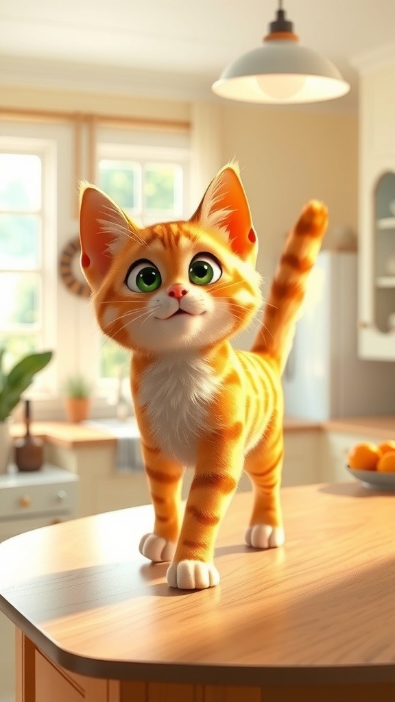 Cats Whisking Up Culinary Delights!