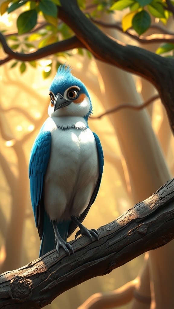 गिड़िया की मदद से भालू की सीख