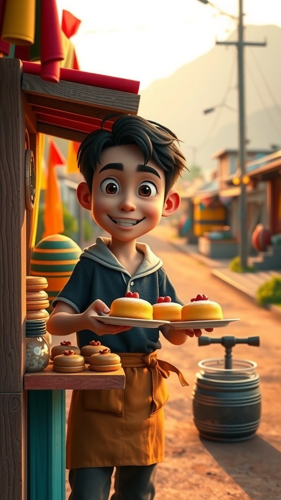 Jangan Pernah Menyerah: Kisah Anak Penjual Kue