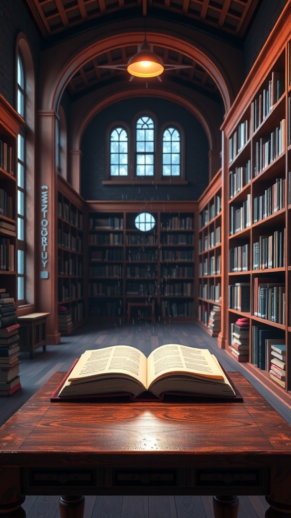 The Map in the Library Book