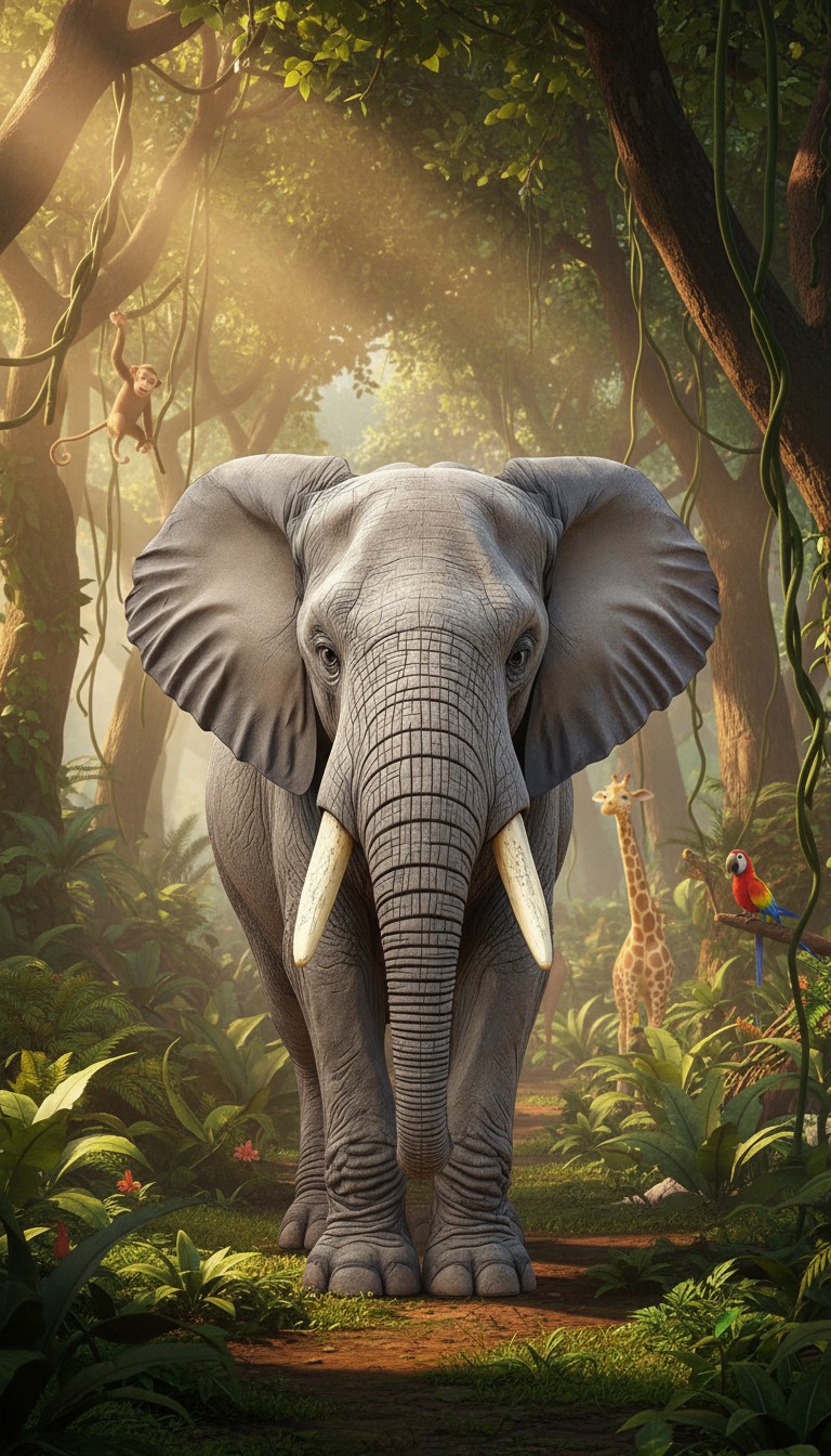 Ramu the Kind Elephant