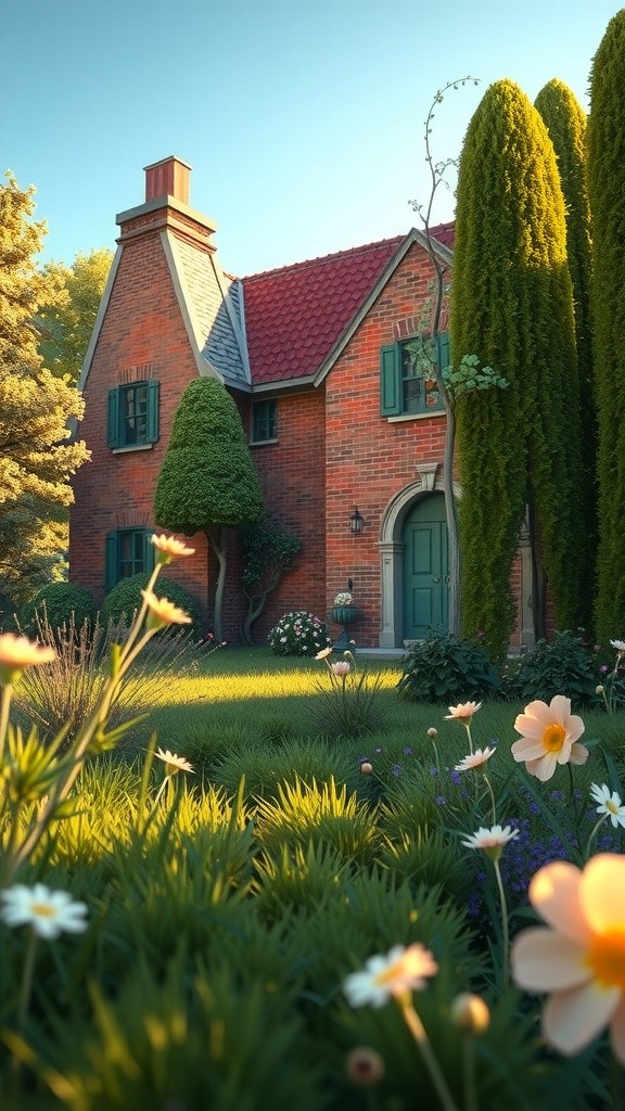 Luna and Miso's Garden Encounter