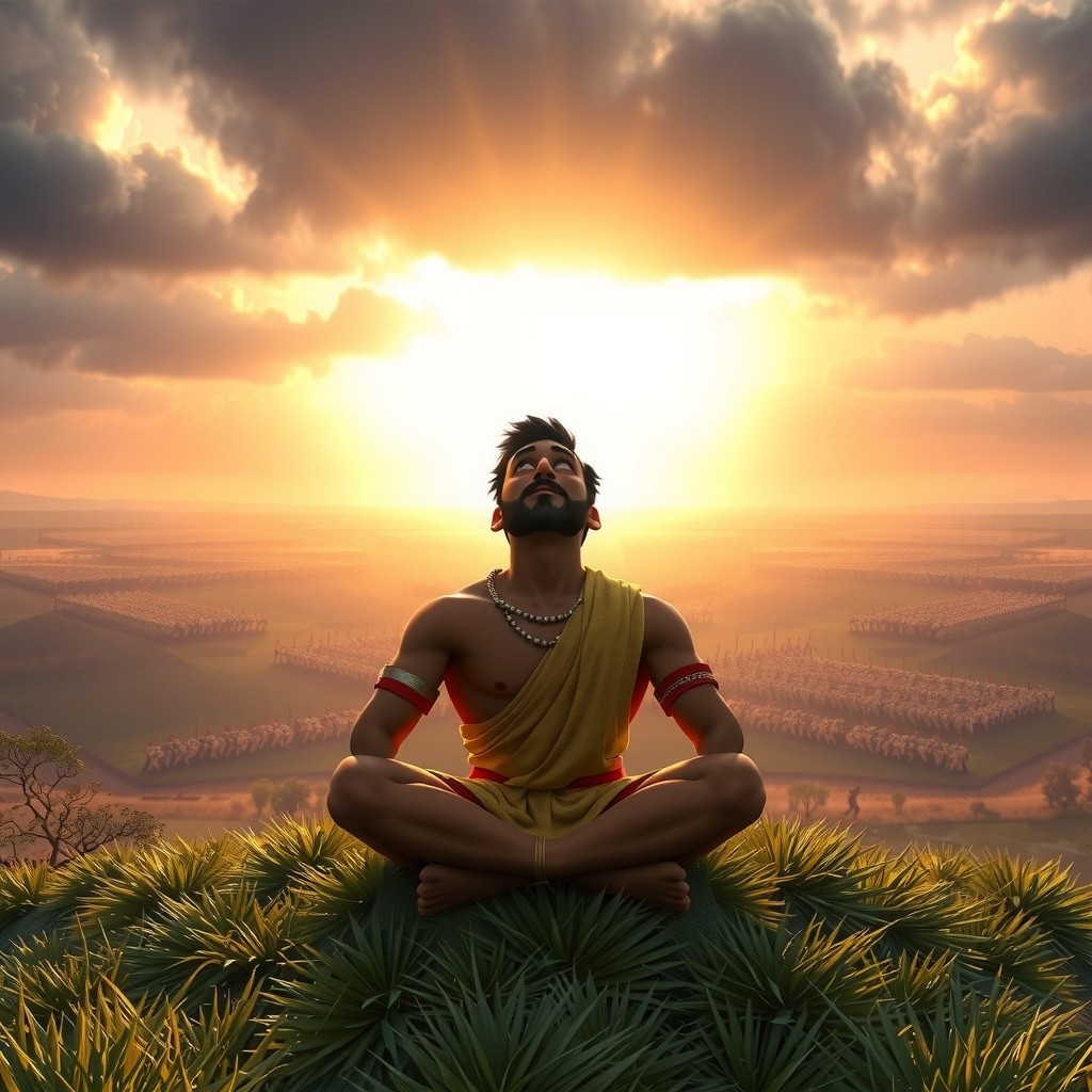 भगवान कृष्ण और अर्जुन का संवाद: कर्तव्य और आत्मा का ज्ञान