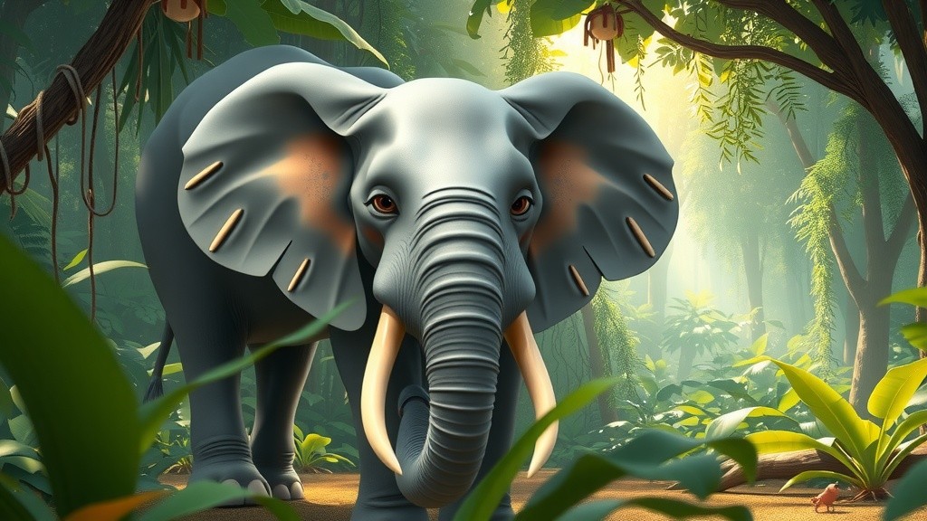 छोटी चींटी और बड़ा हाथी