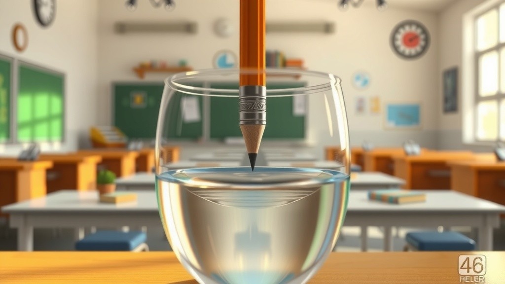 Bending Light: The Pencil in Water Illusion