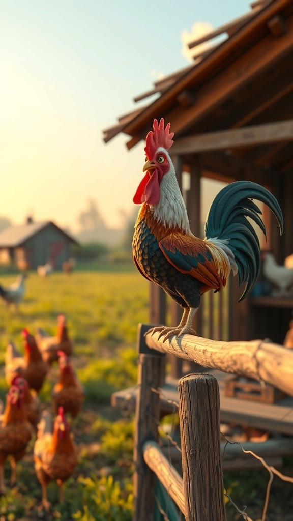 Ayam Jago yang Takut Digoreng
