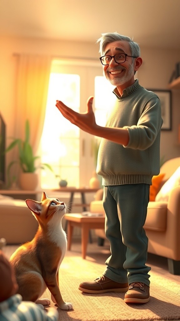 Kucing yang Berbicara: Hanya untuk Hal Penting!