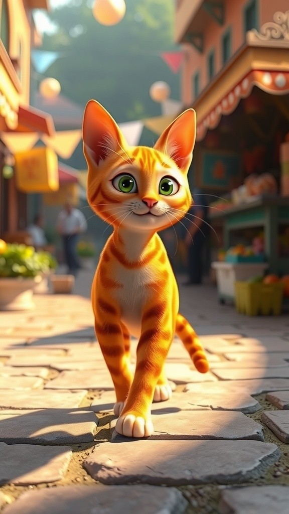 چوروں سے بچ نکلنے والی بلی