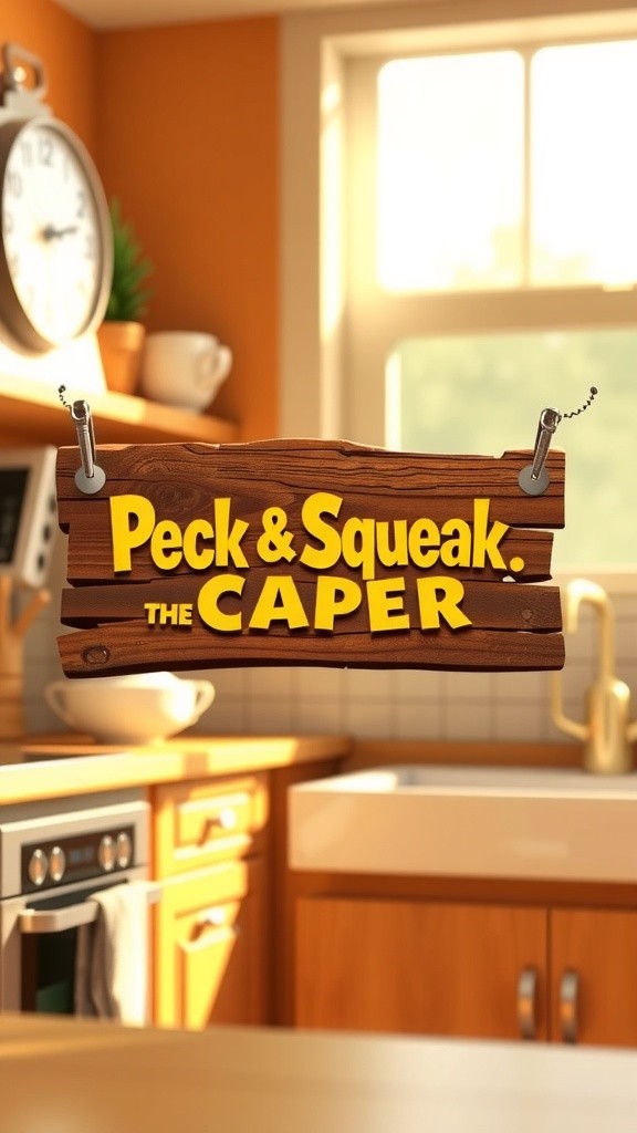 Peck & Squeak: The Cheese Caper