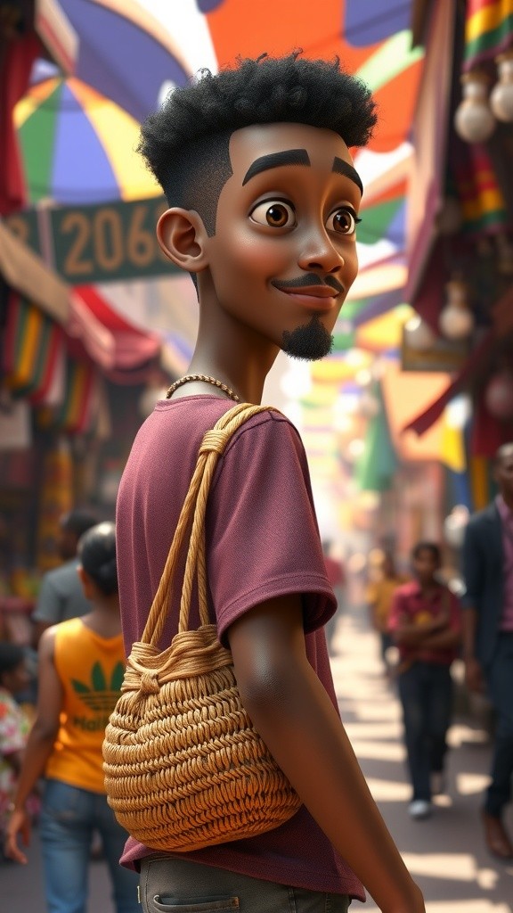 A Day in the Life of a Young Nigerian Boy in the City