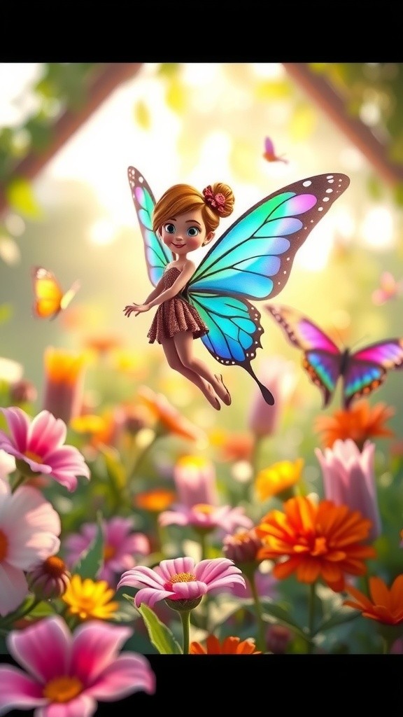 تتلی پری سحرآمیز