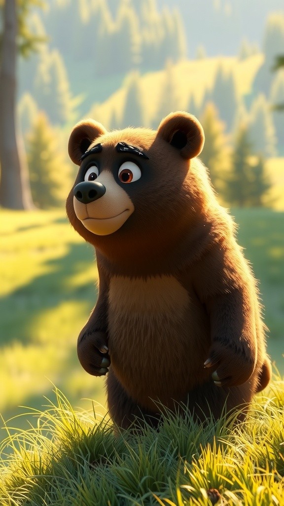 Bruno the Friendly Bear: A Heartwarming Tale