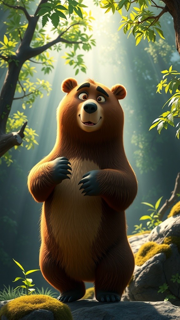 A Curious Bear's Misadventure