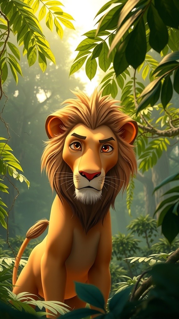 चतुर खरगोश और गुस्से वाला शेर