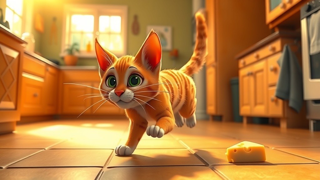 Captain Whiskers' Wobbly Balancing Act!