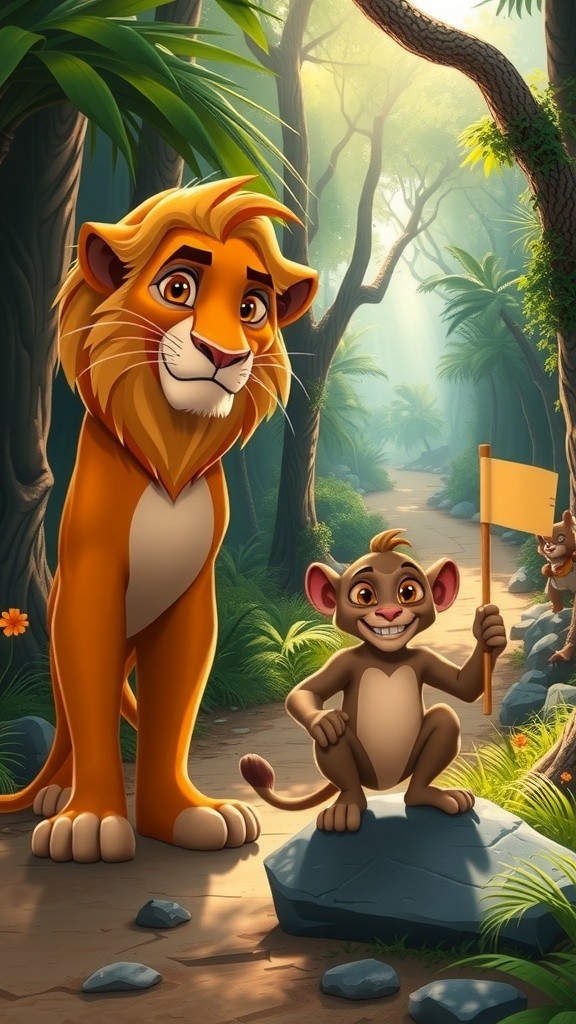 जंगल की रोमांचक कार रेस