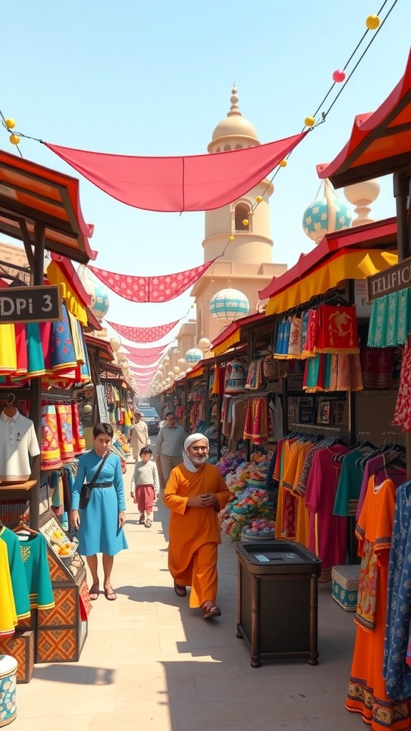 Korean Girl Dressed in Pakistani Attire Enjoys Mina Bazar Cuisine