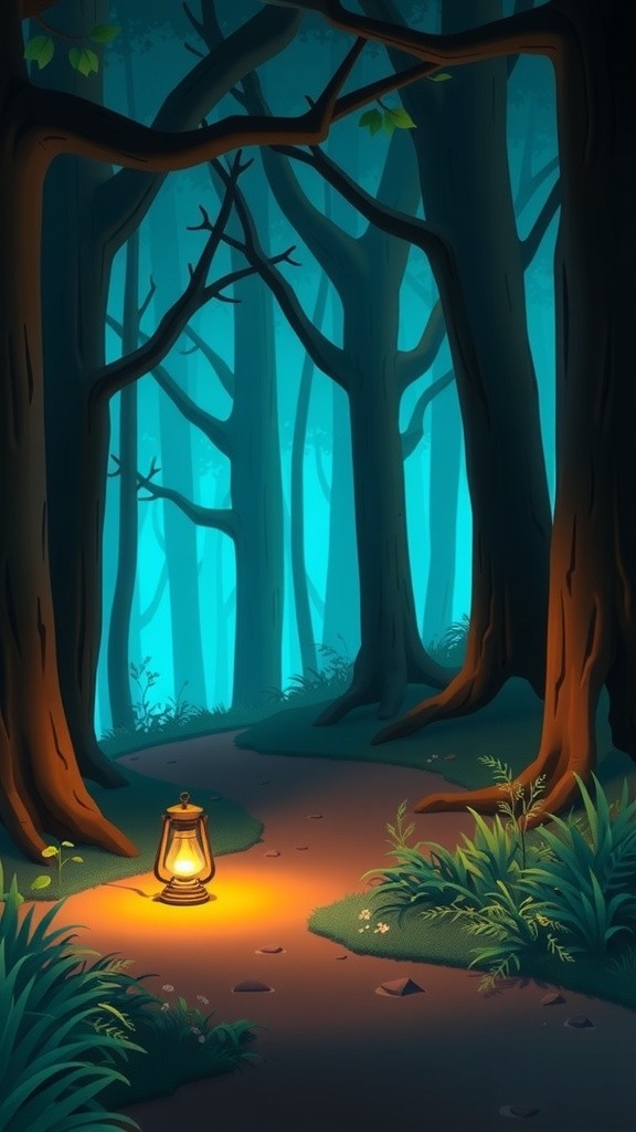 The Little Lantern and the Lost Path