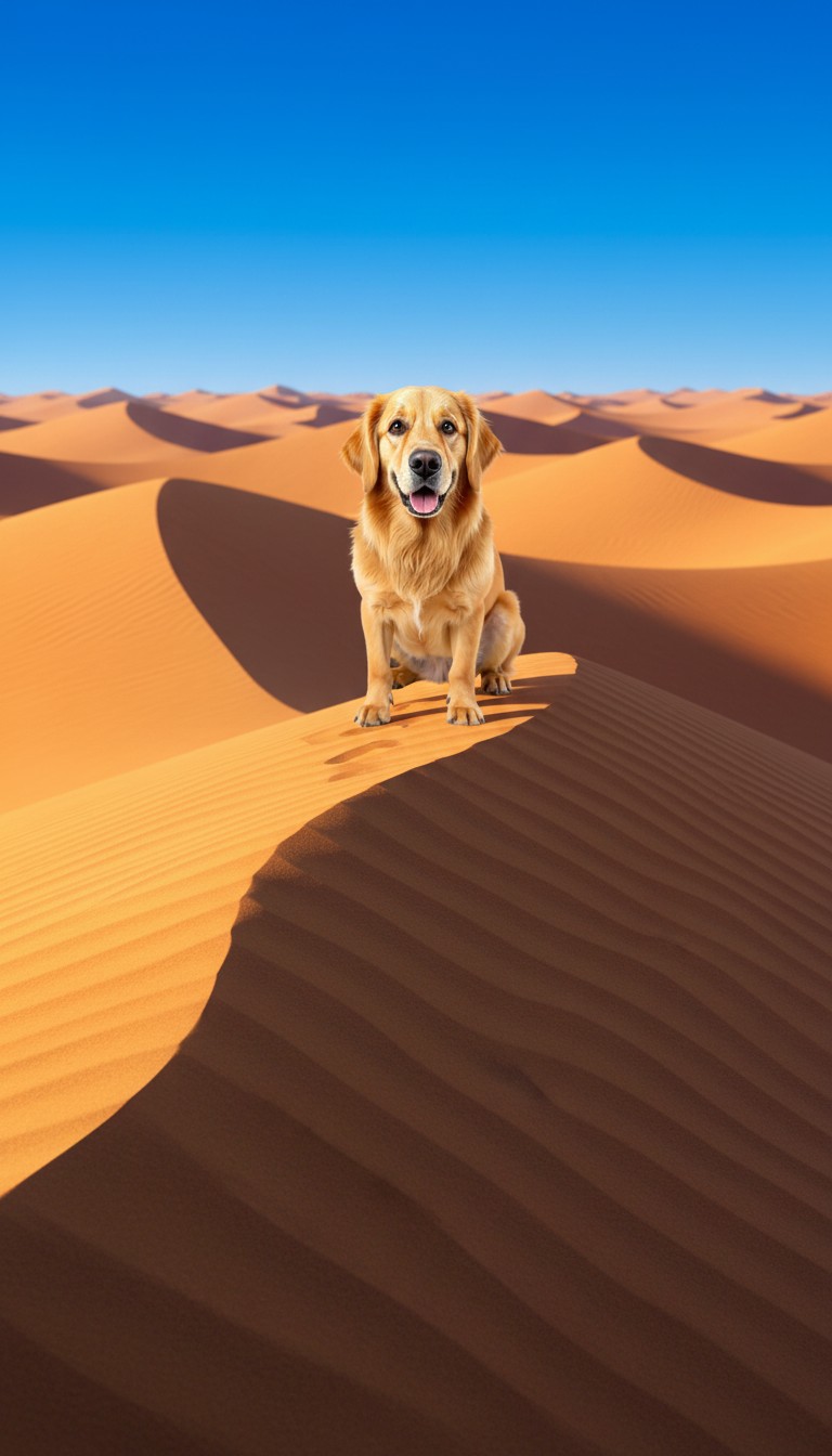 محادثة مضحكة بين كلب وصقر