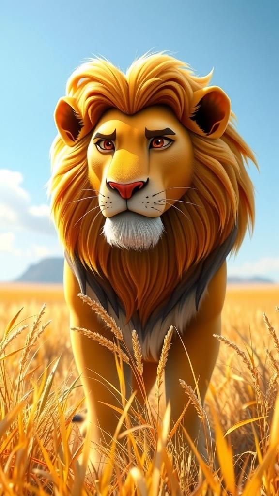 Magical Superhero Baby Lion: A Colorful Transformation Adventure!