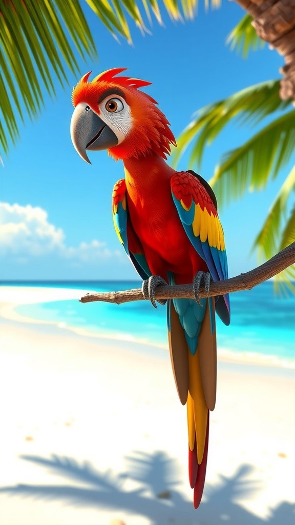 Percy's Hilarious Adventures: Jokes from a Cartoon Parrot