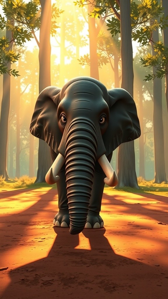 Gajah Takut Bayangannya Sendiri!