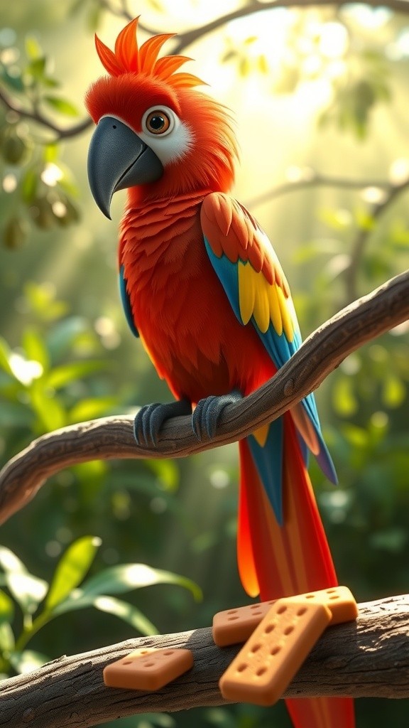 पप्पू तोता और जादुई बिस्कुट