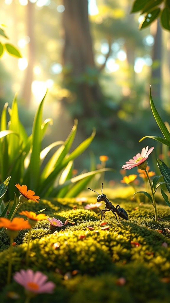 The Ant and the Elephant: A Tale of Friendship