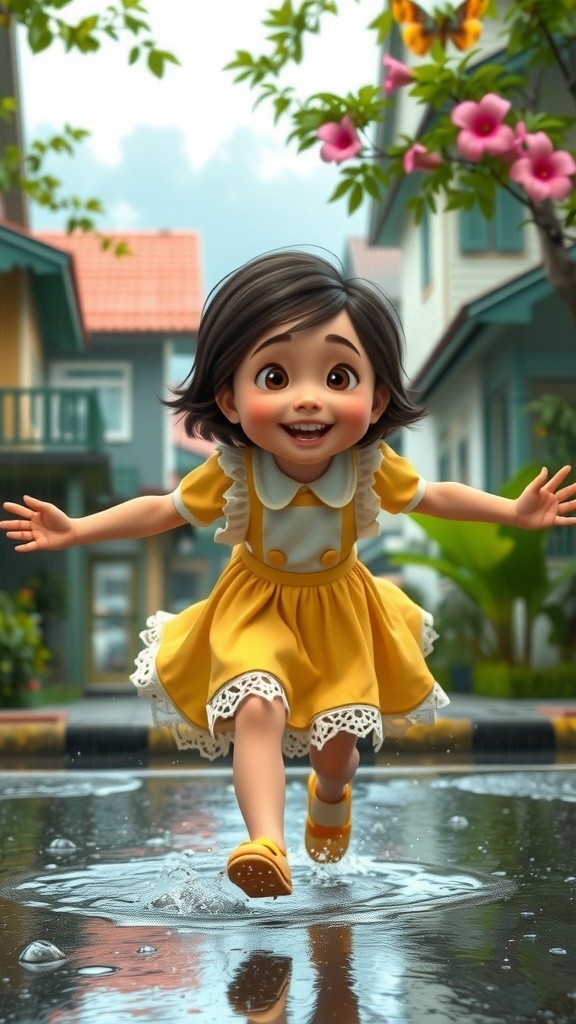 Kekuatan Hati di Tengah Hujan