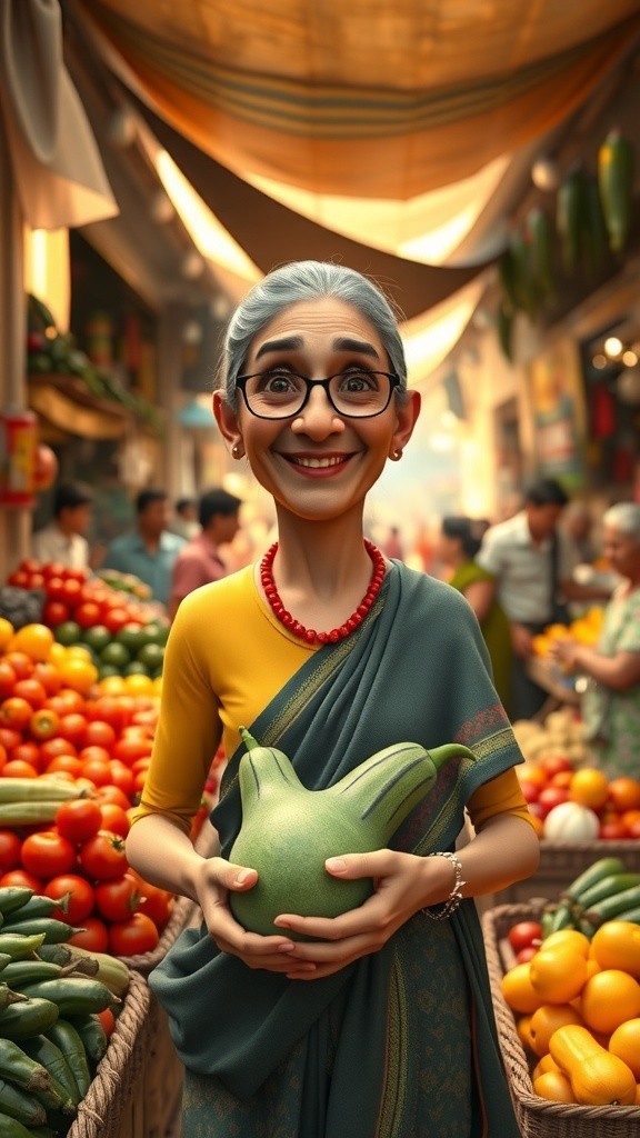 दादी की ताज़ी लौकी और चूहों की कहानी