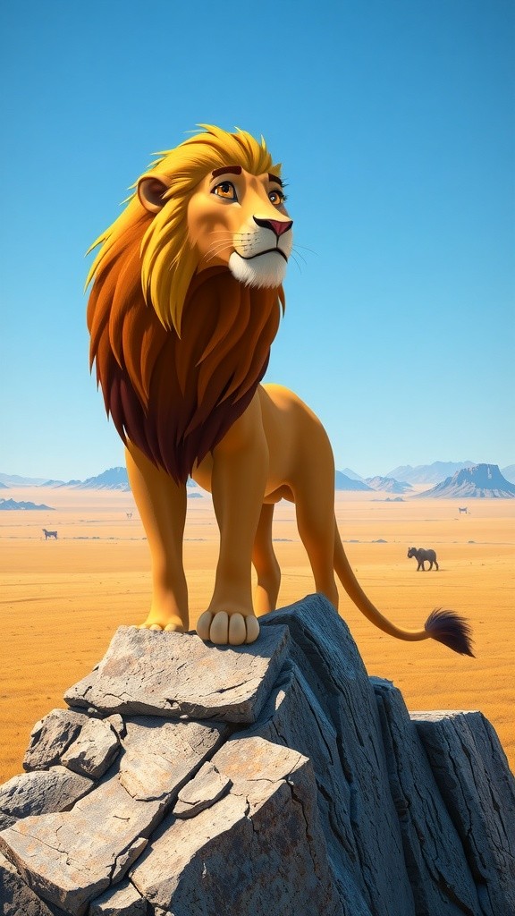 Kings of Beasts Praising Glory God