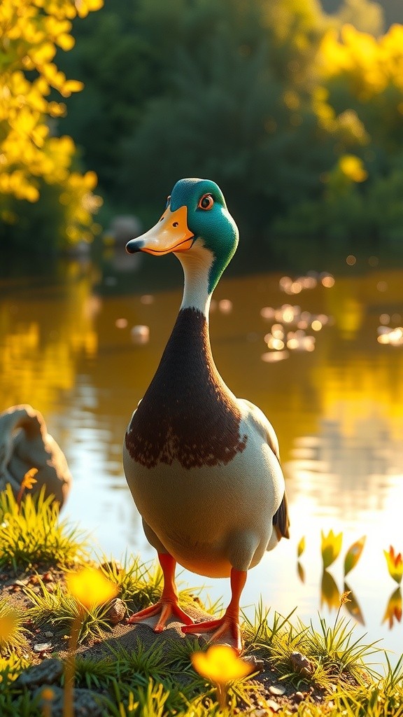 3D एनीमेशन में बत्तख की कहानी