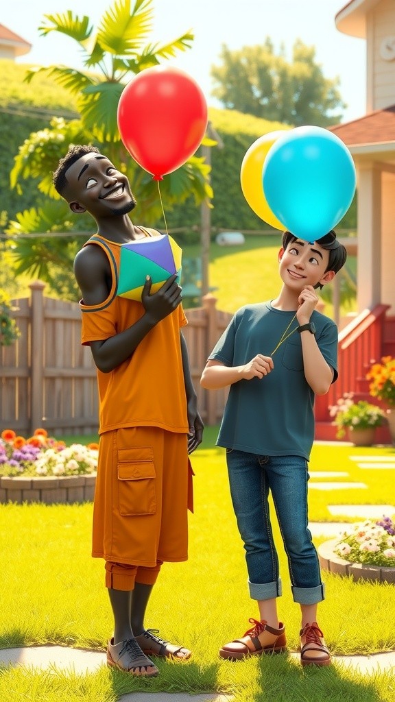 Lomba Tiup Balon Upin & Ipin!