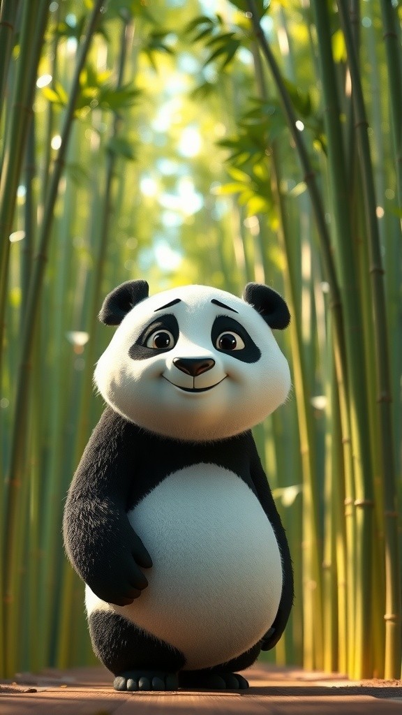 Panda Sok Sibuk: Meeting Sendiri!