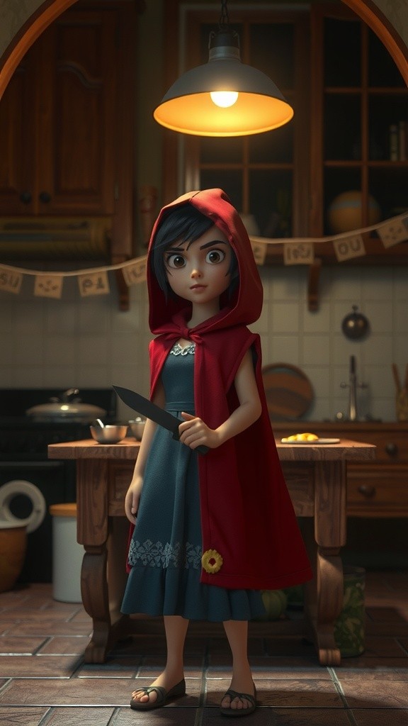 Midnight Whispers in the Kitchen