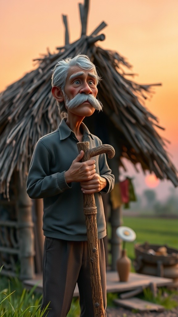 दयालुता का इनाम: एक किसान और कबूतर की कहानी