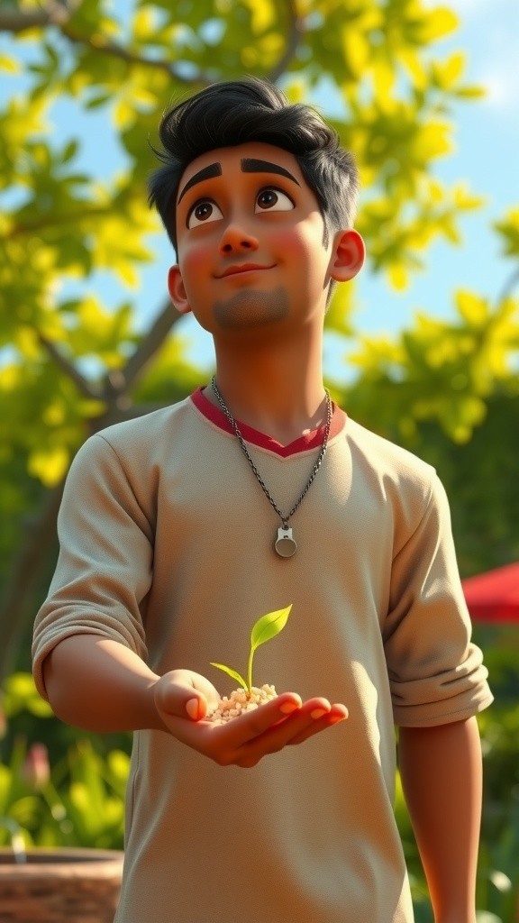 रमेश और कौवे की दोस्ती