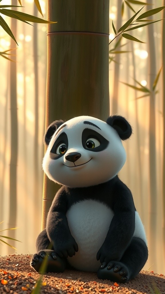 The Courageous Panda