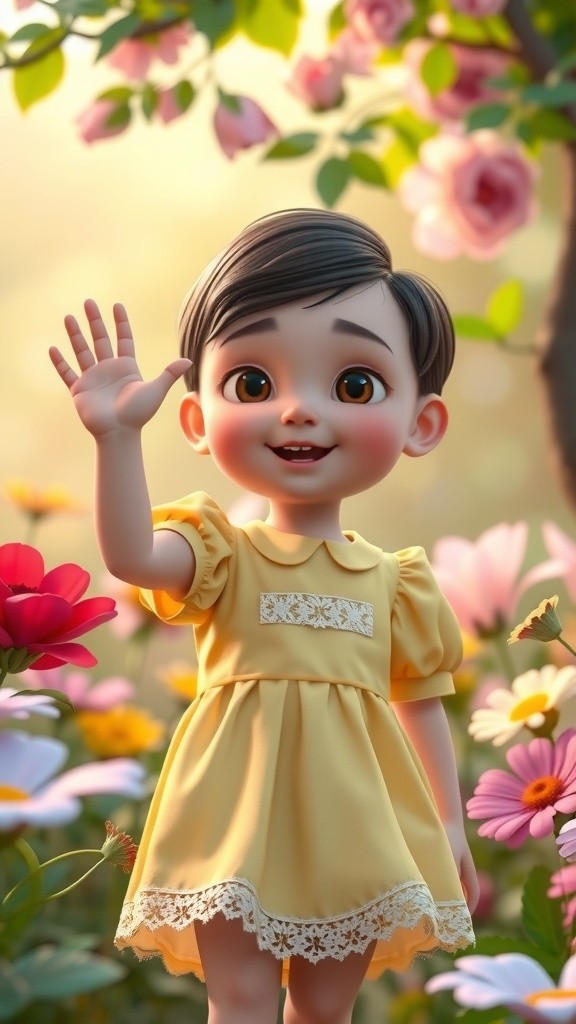 नन्हे बेबी की प्यारी बातें