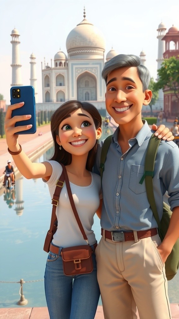 Exploring the Taj Mahal: A Tourist's Journey