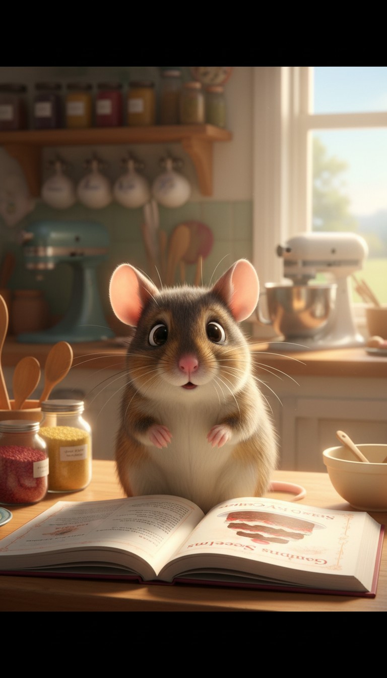 Remy's Baking Blunder: Flour and Fun!