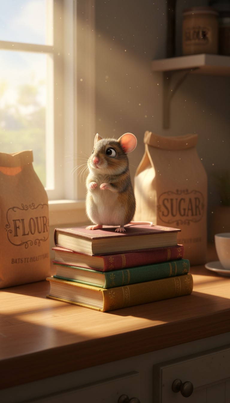 Mouse Mixes Up a Cake Catastrophe!